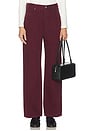 view 1 of 6 Everyday Straight Jeans in Burgundy