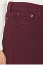 view 6 of 6 Everyday Straight Jeans in Burgundy