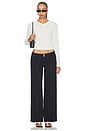 view 5 of 6 Cool Wide Leg in Black