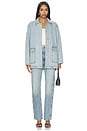 view 5 of 5 Barn Jacket in Vintage Blue