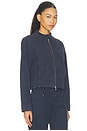 view 4 of 5 Car Jacket in Navy Canvas