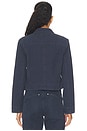 view 5 of 5 Car Jacket in Navy Canvas