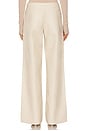 view 4 of 6 Cool Wide Leg in Beige Leather