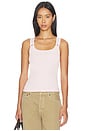 view 1 of 4 Snap Tank Top in Pink