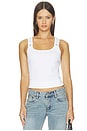 view 1 of 4 Snap Tank Top in Milk