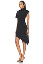 view 4 of 4 VESTIDO SONAR in Black