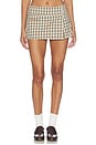 view 1 of 6 Pomme Skort in Brown Multi