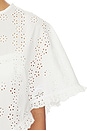 view 5 of 5 Soba Poncho in White