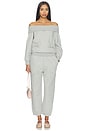 view 6 of 6 PANTALON SWEAT DIMPLE  in Grey
