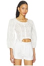 view 2 of 5 Palisade Top in White