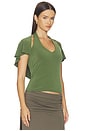 view 2 of 4 Bellini Top in Olive