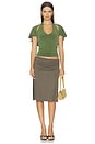 view 4 of 4 Bellini Top in Olive