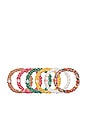 view 1 of 3 Skinny Scrunchies 6 Pack In La Dolce Vita in La Dolce Vita