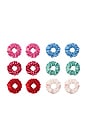 view 2 of 6 Minnie Scrunchies Set Of 12 in Sundown