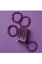 view 5 of 7 Skinny Scrunchies Set Of 4 in Dark Purple