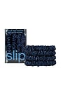 view 1 of 7 Skinny Scrunchies Set Of 4 in Navy