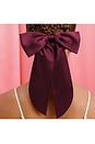 view 7 of 7 LAZO PARA EL PELO HAIR BOW in Crimson