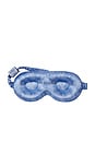 view 2 of 7 MASQUE DE NUIT CONTOUR PURE SILK PURE SILK CONTOUR SLEEP MASK in Bluebelle