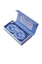view 5 of 7 MASQUE DE NUIT CONTOUR PURE SILK PURE SILK CONTOUR SLEEP MASK in Bluebelle