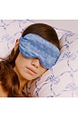 view 6 of 7 MASQUE DE NUIT CONTOUR PURE SILK PURE SILK CONTOUR SLEEP MASK in Bluebelle