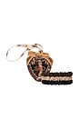 view 1 of 8 ADORNO TRÍO DE COLETEROS DELGADOS SKINNY SCRUNCHIE TRIO ORNAMENT in Betty