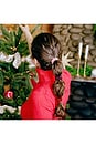 view 6 of 8 ADORNO TRÍO DE COLETEROS DELGADOS SKINNY SCRUNCHIE TRIO ORNAMENT in Emmie