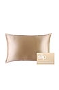 view 1 of 6 Queen/Standard Pure Silk Pillowcase in Caramel