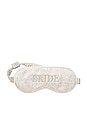 view 1 of 4 Bride Pure Silk Sleep Mask Bridal Collection in Bride