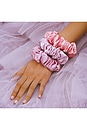 view 4 of 4 CHOUCHOUS LARGE SKINNY SCRUNCHIES in Belleflower