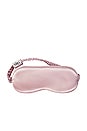 view 2 of 3 Pure Silk Sleep Mask in Pink