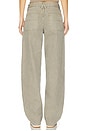 view 4 of 6 Tess Long Worker Jeans in Faded Olive