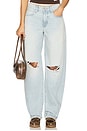 view 1 of 6 Tess Long Twisted Seam Jeans in Heartbreak Hotel
