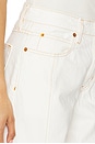 view 6 of 6 Paloma Seam Barrel Leg Jeans in Natural White