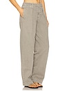 view 2 of 6 Wide Pleat Chino Jeans in Washed Sage