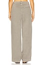 view 4 of 6 Wide Pleat Chino Jeans in Washed Sage