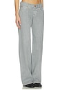 view 2 of 6 Lexi Low Rise Relaxed Wide Leg Jeans in Shadow Grey
