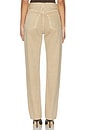 view 4 of 6 London High Rise Straight Leg Jeans in Sun Valley Brown
