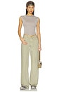 view 5 of 6 Mica Wide Leg Jeans in Sand Dune