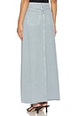 view 3 of 4 Low Rise Maxi Skirt in Dove Gray