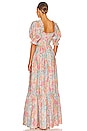 view 3 of 3 The Terrace Gown in Grapefruit Floral
