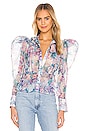 view 1 of 5 The Emma Blouse in Pastel Floral