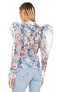 view 4 of 5 The Emma Blouse in Pastel Floral