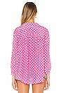view 3 of 4 The Breezy Blouse in Polka Dots
