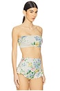 view 2 of 4 The Bandeau Bikini Top in Briar Rose