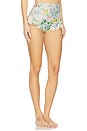 view 2 of 4 The Ruffle Bikini Bottom in Briar Rose