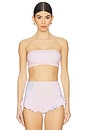 view 1 of 4 The Bandeau Bikini Top in Shine