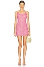 view 1 of 4 Anette Mini Dress in Pink Blossom
