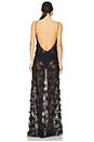 view 3 of 4 Astrid Maxi Dress in Midnight Black