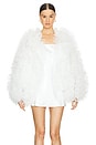 view 1 of 4 Fleur Tulle Bomber in Lily White