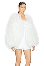 view 2 of 4 Fleur Tulle Bomber in Lily White